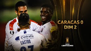 Caracas vs Independiente Medellín 02  RESUMEN  Fase de Grupos  Jornada 5  Libertadores 2020 [upl. by Nuahs797]