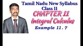 Class 11 Example 117  Integral Calculus  Tamil Nadu New Syllabus [upl. by Reyaht439]