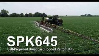 SPK645 60 Kit for a RoGator 1100  Helps Reduce Pesticide Drift [upl. by Nosnhoj626]