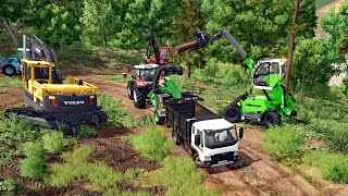 FS25  Map Hutan Pantai 001  Forestry Farming and Construction  LS25 [upl. by Halli]