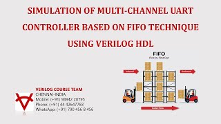 IMPLEMENTATION OF A MULTICHANNEL UART CONTROLLER BASED ON FIFO TECHNIQUE [upl. by Erdnael]