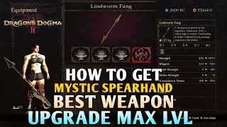 How to Get Lindworm Fang DRAGONS DOGMA 2 Lindworm Fang Upgrade Max Level DD2  DD2 Mystic Spearhand [upl. by Airdni]