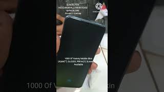 1000 Variety Of Mobiles Skin And UVMATT PRIVACY Screen Glass🎭 trending viralvideo shortvideo [upl. by Orlantha]