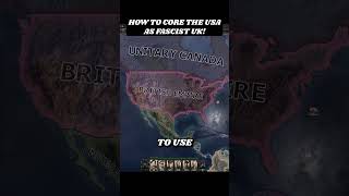 How To Core The USA As Fascist UK hoi4 heartsofiron4 [upl. by Lada689]