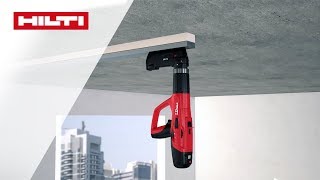 PROMOTIE van de Hilti DX 5MX schiethamer [upl. by Auhsuj]