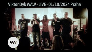 Viktor Dyk WAW  LIVE Koncert  01102024 Praha [upl. by Ecilahs]