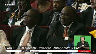 MPs debate President Ramaphosas SONA I Naledi Pandor [upl. by Akcinehs]