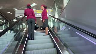 Hamad International Airport Tour Departures Qatar 2024 4K [upl. by Brien]