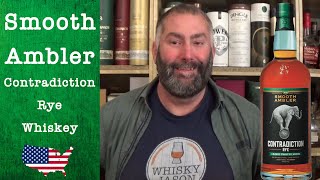 Smooth Ambler Contradiction Rye Whiskey Review by WhiskyJason [upl. by Eirameinna]