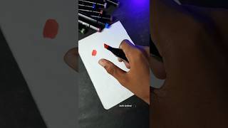 My New Alcohol marker 😯✌️ art drawing painting unboxing markers alcohal unboxingvideo shorts [upl. by Walters]