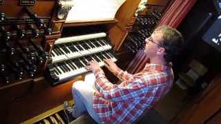 Bach Preludium in G BWV 568  Jochem Schuurman Grote of Jacobijnerkerk Leeuwarden [upl. by Abagael]