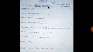 Acute mucopurulent conjunctivitis conjunctiva [upl. by Perpetua]