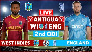 West Indies v England 2nd ODI Live  WI v ENG 2nd ODI Live Scores amp Commentary  West Indies Bowling [upl. by Liahus]