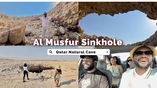 A Trip to Qatars Largest and Most Accessible Natural Cave  Musfur Sinkhole [upl. by Ravi]