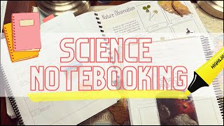 Homeschool Science 3 Grade Levels 3 Notebooks [upl. by Philana364]