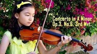 Concerto in A Minor Op3 No 6 3rd Mvtby Vivaldi [upl. by Keeton707]