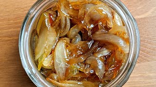 Comment Faire un Confit doignons 🔝👍 Recette Facile [upl. by Arbmik]