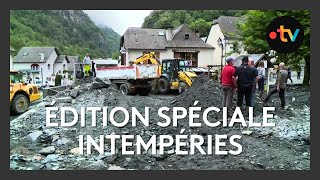 Edition spéciale intempéries catastrophiques en vallée dAspe [upl. by Clancy]