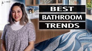 Picked By Pros The Top Bathroom Design Trends For 2023  Julie Khuu [upl. by Borer]