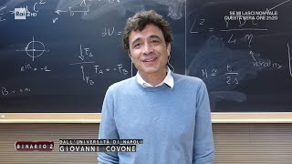 Prof Giovanni Covone quotLa fisica del biscottoquot – Binario 2 del 05112024 [upl. by Anaujd]