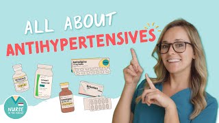 Antihypertensive Medications  ACEInhibitors  BetaBlockers  Nursing Intervention  NCLEX Tips [upl. by Lowson]