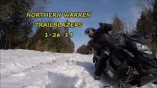 SNOWMOBILING NORTHERN WARREN COUNTY NY 12519 [upl. by Ahsenom]