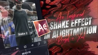 Shake effect  like after effects  present Alightmotion  presetxml [upl. by Debbi780]