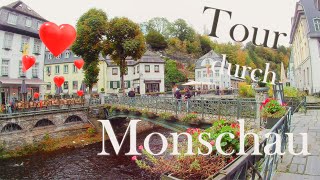 Monschau  Perle der Eifel  Eine Tour durch die historische Altstadt von Monschau [upl. by Ramin740]