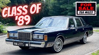 1989 Lincoln Town Car Signature ONLY 15k MILES For Sale by Specialty Motor Cars [upl. by Russian]