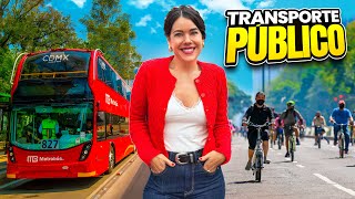 TRANSPORTE PÚBLICO en CDMX 🚘 Consejos para Viajar SEGURO 4K [upl. by Rehctaht184]