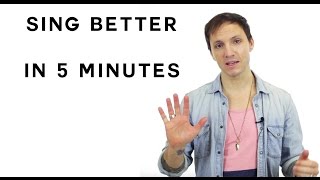 How To Sing Better In 5 Minutes [upl. by Bonnibelle]