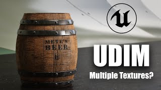 UDIM Textures in Unreal Engine 5 [upl. by Ettelohcin]