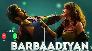 Barbaadiyan  shiddat  2021new song  new ringtone  instrumental ringtone  new hindi song [upl. by Inaboy]