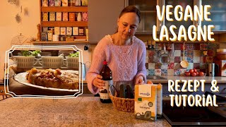 Vegane Lasagne  Rezept und Tutorial [upl. by Attelocin]