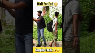 Slapping Prank With twist 😅 slapprank pranks pranks [upl. by Nevetse]