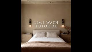 Meoded Paint LimeWash Tutorial [upl. by Ayanad]