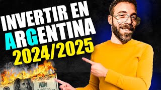 👉 Las 4 Acciones MÁS RENTABLES para Invertir en ARGENTINA 2024 💲 [upl. by Jaynes]