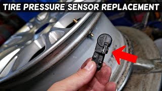 HOW TO REPLACE TIRE PRESSURE SENSOR ON FORD WHERE IS THE TPMS SENSOR AND HOW TO REPLACE TPMS SENSOR [upl. by Nikoletta]