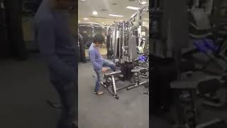 Home gym 4 sisi  Home gym 4 stasion leg press [upl. by Arikat568]