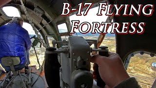 B17 Flying Fortress A Day In The Life Of A Flying B17 B17 10 Flying Around Rock Springs WY [upl. by Yragerg302]