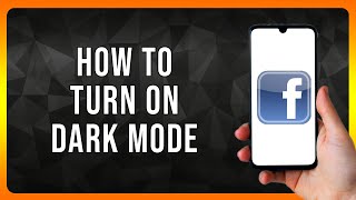 How to turn on Dark Mode on Facebook in 2024 [upl. by Eelanaj]