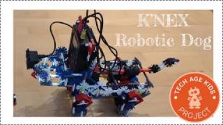 KNex Robotic Dog Review [upl. by Adnwahsar199]