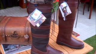 David from Dubarry shows off their famous Galway Boots [upl. by Nnahtur944]