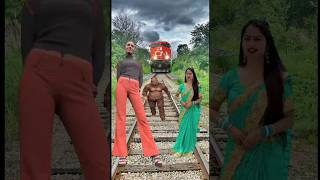 Funny train vs sand sculpture special effects on the dancing girl amp gta figfoot New magical train [upl. by Oht]