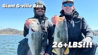 Catching a TON of Lake Guntersville Bass [upl. by Baese]