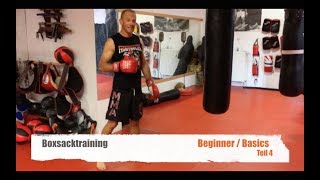 BOXSACK TRAINING BEGINNER TEIL 4 mit Guido Wedekind [upl. by Mitzl]