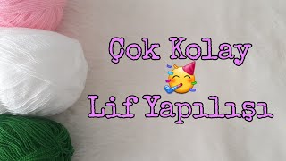 Yeni Tasarım Lif Yapılışı ✅ çok kolay çeyizlik lif modelleri ve yapılışları yuvarlak lif örnekleri [upl. by Eziechiele476]