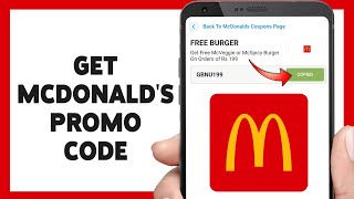 How To Get McDonalds Working Promo Code 2024  Find McDonalds Discount Coupon Codes [upl. by Eirehc]