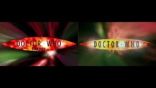 Hillywood Doctor Who Parody sidebyside comparison [upl. by Roberts]