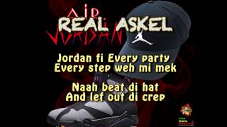 Real Askel ft Ras IMaric amp Boom Boom Air Jordan Lyrics video [upl. by Acsicnarf]